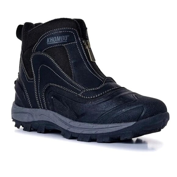 Khombu 10 Boots Men Mason Outdoor Waterproof Rugged Slip-on Winter Snow Shoes main image 13